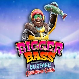 Bigger Bass Blizzard Christmas Catch game by Pragmatic Play – logo hosted on Wolf Casino