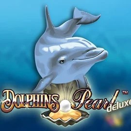 Official Slots logo: Dolphins Pearl Deluxe by Novomatic at Wolf Casino