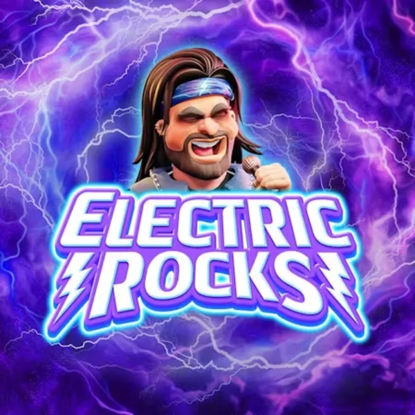 Electric Rocks casino game by Inspired Gaming – featured logo at Wolf Casino