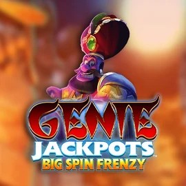 Genie Jackpots: Big Spin Frenzy logo by Blueprint Gaming at Wolf Casino