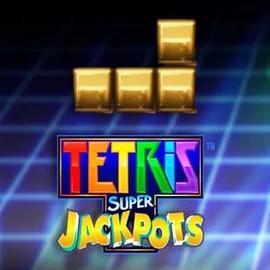 Try Tetris Super Jackpots slot by WMS on wolfscasino.de – logo image