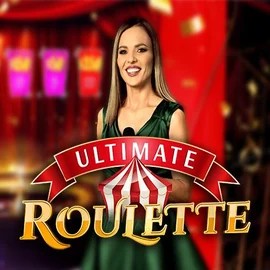 Official Live Casino logo: Ultimate Roulette by Ezugi at Wolf Casino
